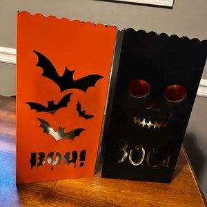 Halloween Decorations with LED Candles